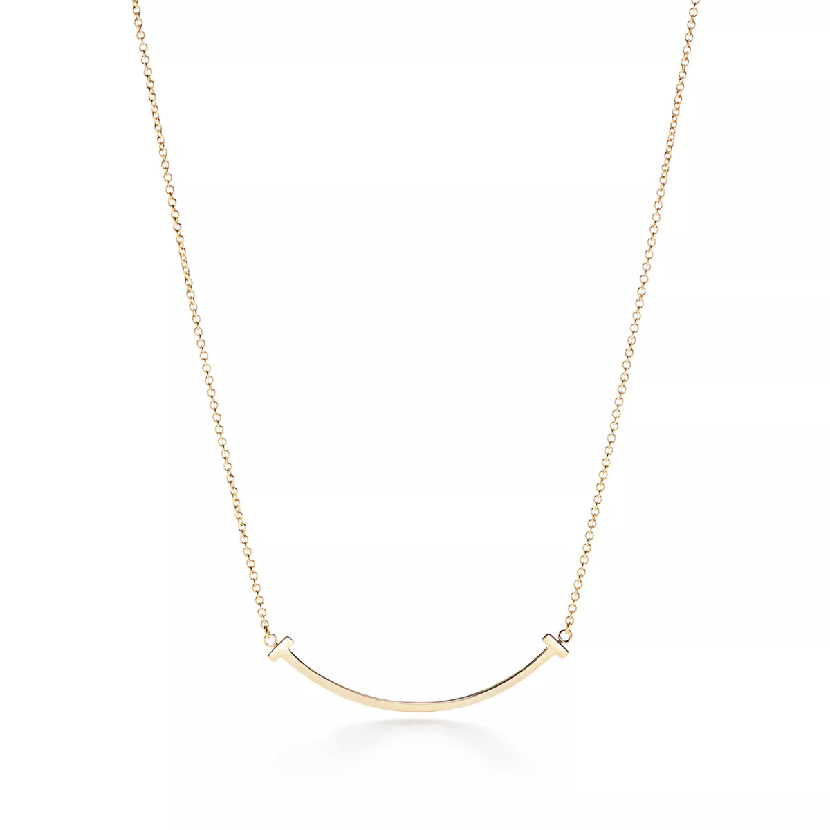 Tiffany T Smile Pendant Necklace